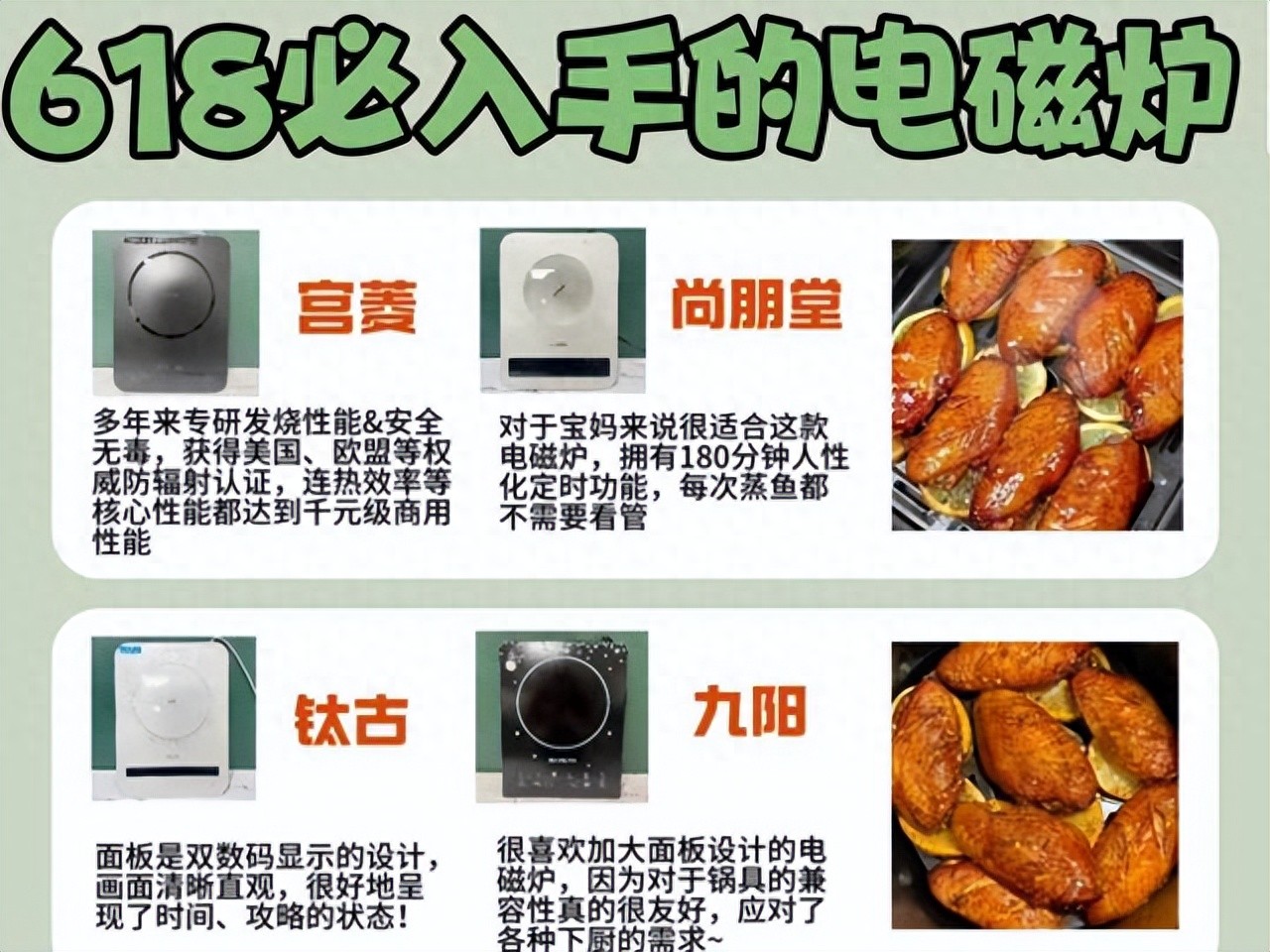 电磁炉推荐2025大总结:宫菱、摩飞等品牌测评数据分析总结!(图1) 电磁炉推荐2025大总结:宫菱、摩飞等品牌测评数据分析总结!(图1)
