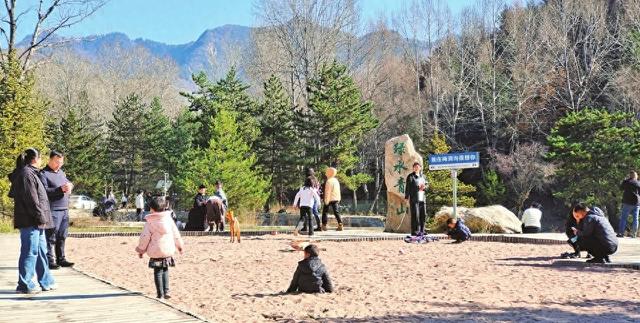 山静溪潺潺 林中有洞天