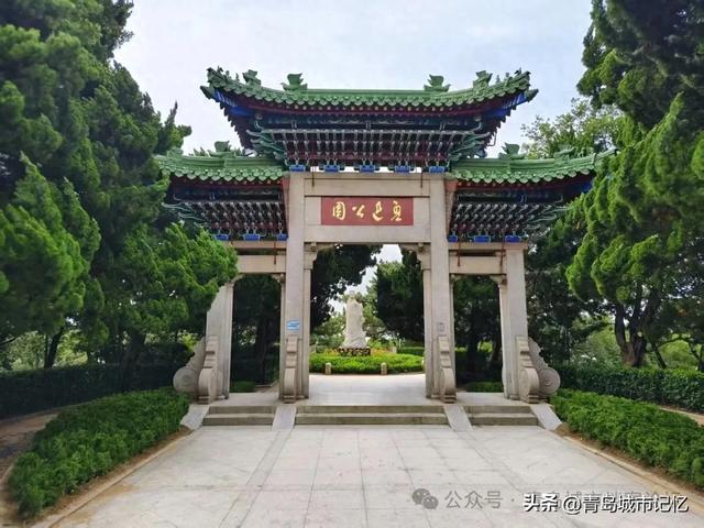 鲁迅公园，三座观景凉亭原来历史悠久