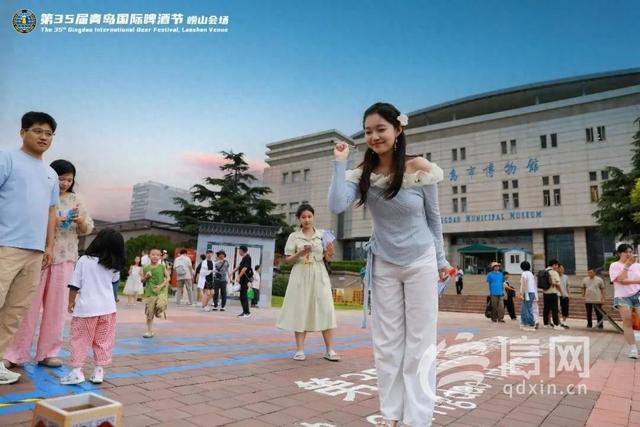啤酒节遇跳绳赛 青岛崂山开启夏日“双狂欢”模式