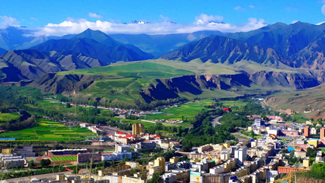 一个肃南县，半座祁连山，两块飞地显神奇，甘肃省内独此一家
