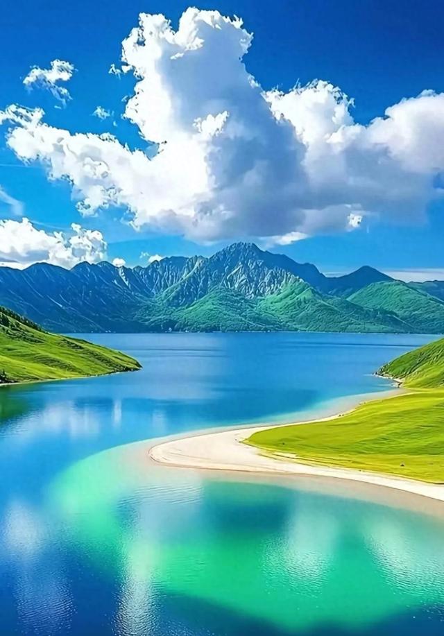 #美丽风景 #蓝天白云绿草地 #自然风光