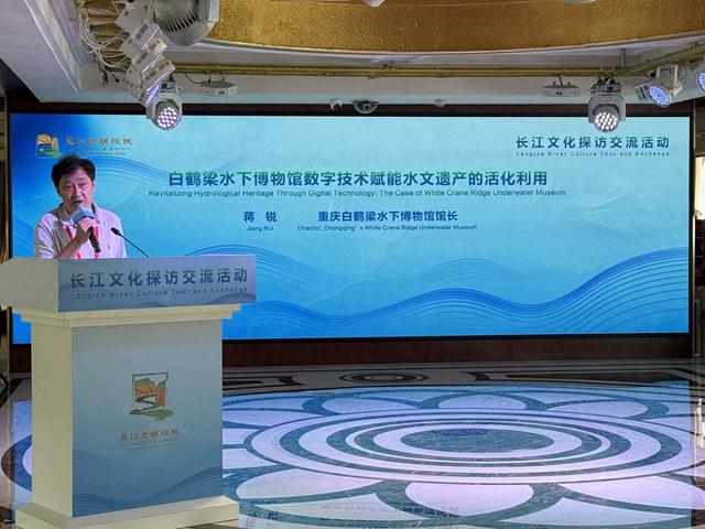 重庆白鹤梁水下博物馆馆长蒋锐：数字技术赋能千年水文遗产活化利用