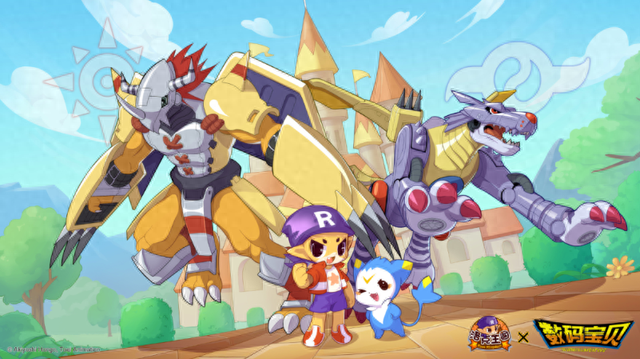 数码宝贝联动洛克王国（洛克王国× 数码宝贝官方联动宣传动画发布）