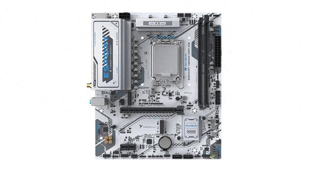 铭瑄带来MS-eSport H810M WIFI ICE主板：提供USB4接口，售价749元