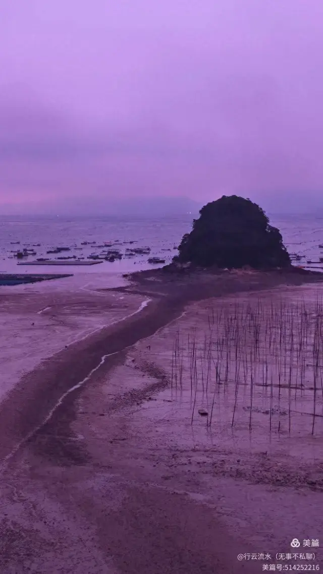 彩色旅图｜光影里的霞浦：馒头山、下尾岛，半月里的畲族小姑娘