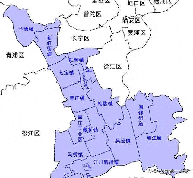 上海闵行，四大古镇