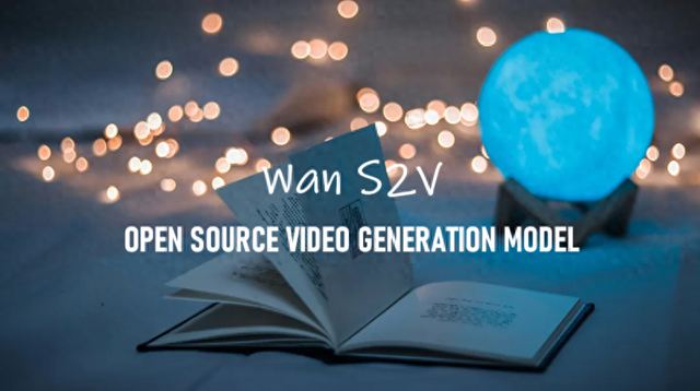 Wan S2V：开源视频生成模型