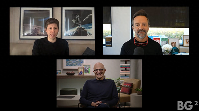 微软和OpenAI CEO罕见同场对话：OpenAI重组、AI泡沫质疑、算力需求......