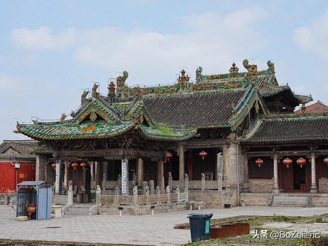 润城东岳庙，藏在晋城的琉璃奇观，拜亭藻井与天齐殿斗拱惊艳时光