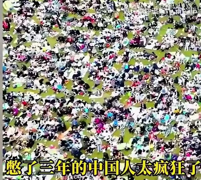国庆旅游扎心一幕！10月3日网友拍的这场景，到底看景还是看人头