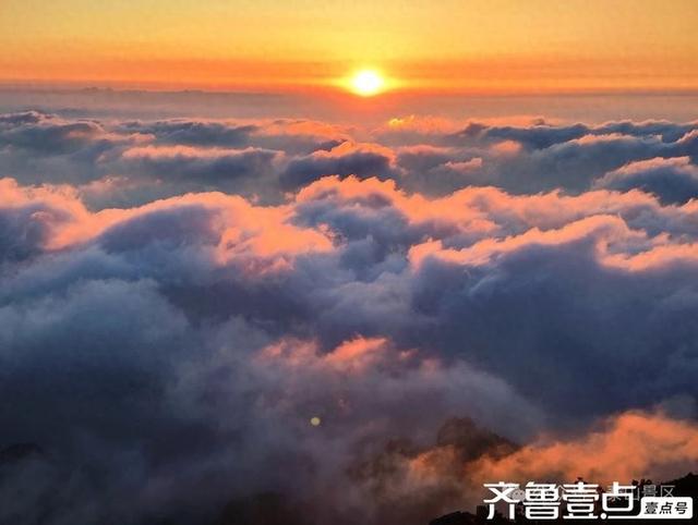 壹点号·秀山东|泰山的夏日藏着惊喜！风掀云海漫眼前，如临仙境