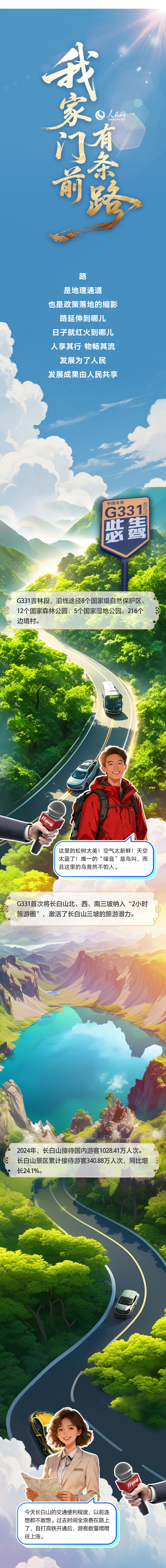 我家门前有条路