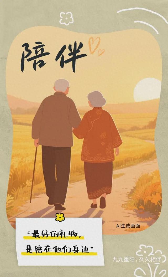 登高望远 寿比泰山丨望岳AI海报·今又重阳……请转发这份温暖，让爱被更多人看见！