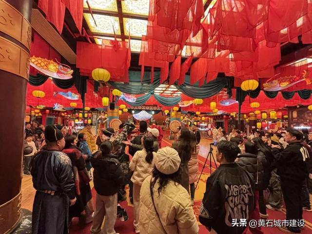 双增长！共接待游客20.88万人次 看黄石一城区红红火火迎新年