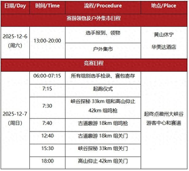 12月7日正式启程，WAXE·2025黄山仰山古道徒步大会