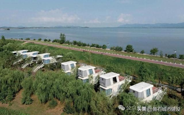 临湖而建 黄石这一胶囊酒店 预计今年国庆假期正式开放营业