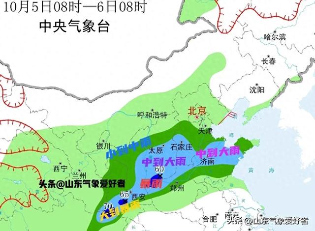 山东最大雨量已达32㎜！分析:后期暴雨继续北移，气候彻底混乱？