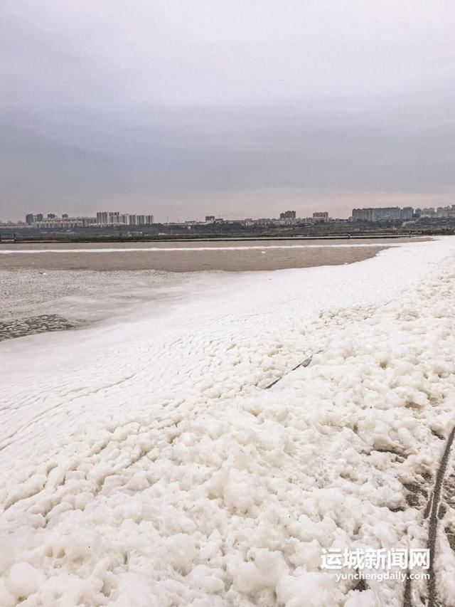 运城盐湖变身“泡泡海” “梦幻模式”开启