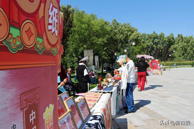 白银区开展民俗文化进景区活动
