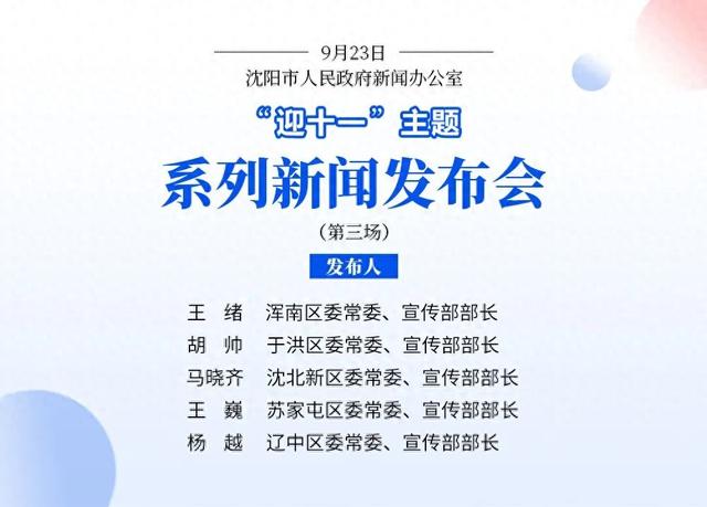 “十一”打卡沈阳！浑南、于洪、沈北、苏家屯、辽中，这些地方超好玩！