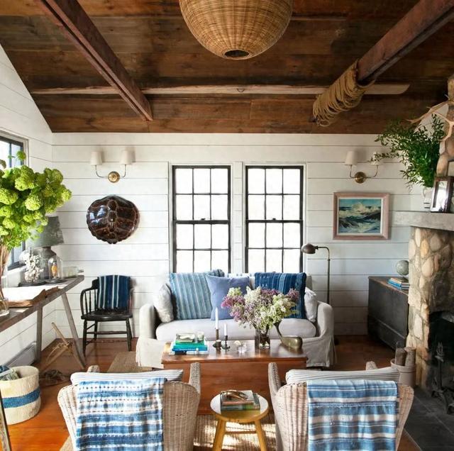 蓝色房间梦幻（15 款最佳海滨别墅配色方案）