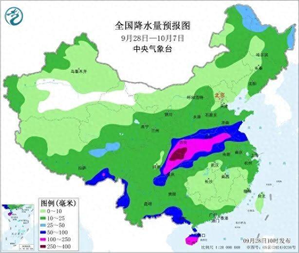 出行注意！四川中秋国庆期间阴雨绵绵，局地或有8℃降温