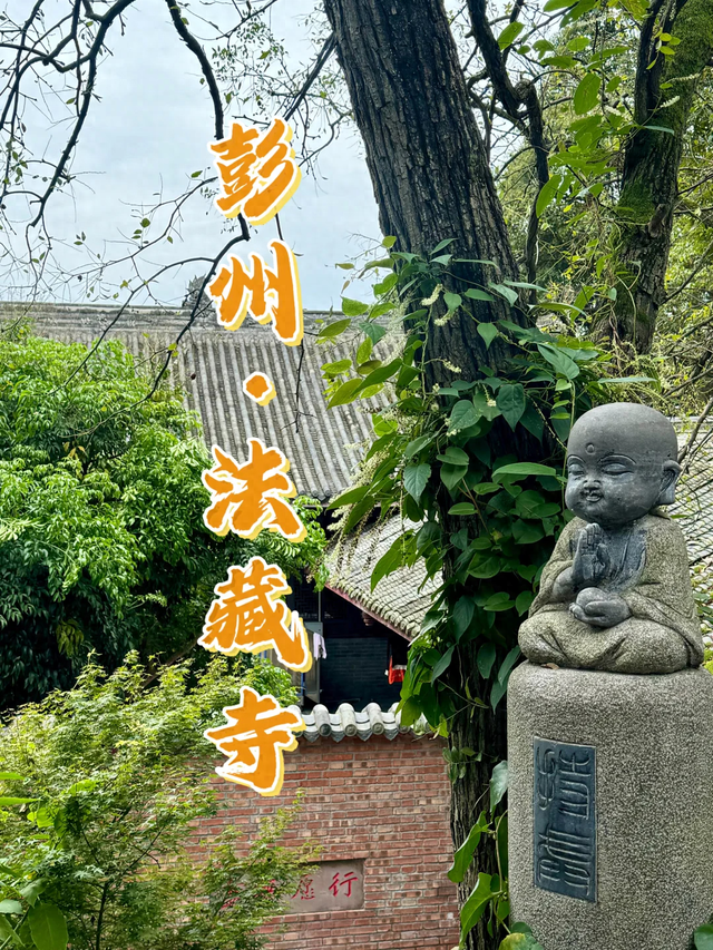 彭州法藏寺||斋饭、喝茶、书法、轻徒步，周末一日游超巴适
