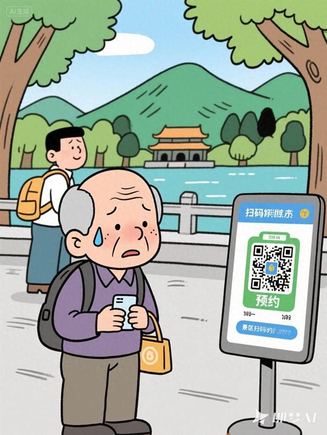 景区的“线上门”该给老人留道“线下缝”