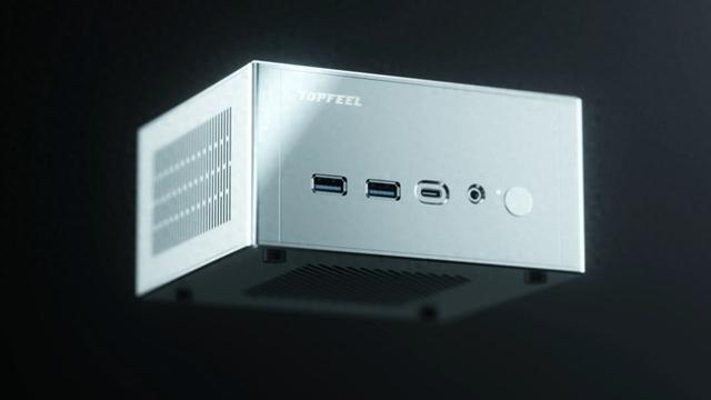 极夜官宣DeskOne T2迷你主机：三盘位双网口双USB4单OCuLink