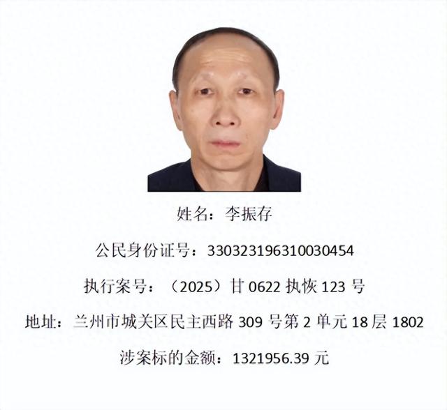 甘肃这15人注意	，10日内不履行，将面临拘留、追究刑责等后果！