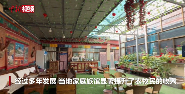 西藏古格王朝遗址脚下小村落借旅游焕发新生机