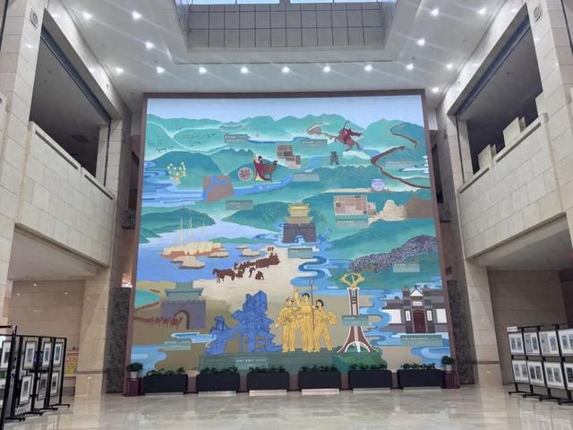 160㎡巨幅屏风亮相包头博物馆！