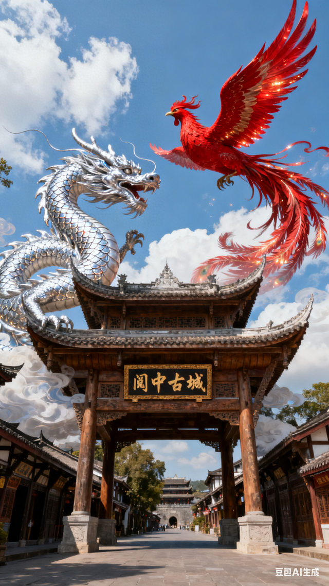 无双道龙赵小荣游记《 一笔祥龙行天下 》（一0七）阆中访古记