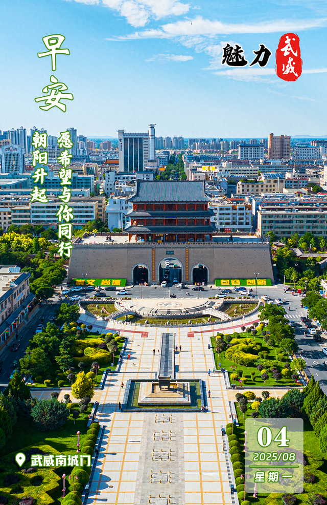 魅力武威丨武威南城门