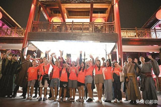 外籍青少年沉浸式体验古赵文化魅力