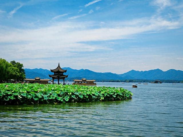 【西湖风光】苏堤漫步 • 如在画中！
