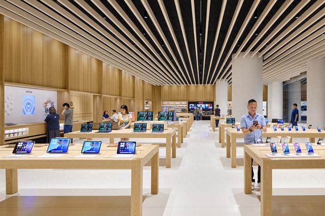 深圳第三家Apple Store 零售店本周六开业