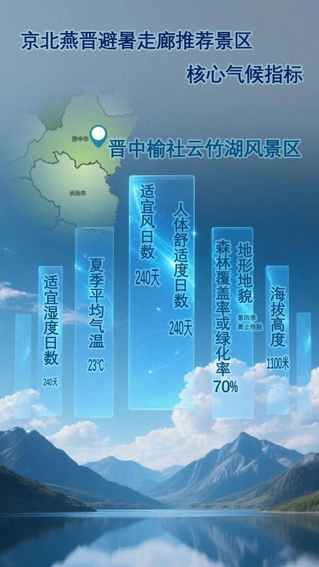 避暑走廊之——晋中榆社云竹湖