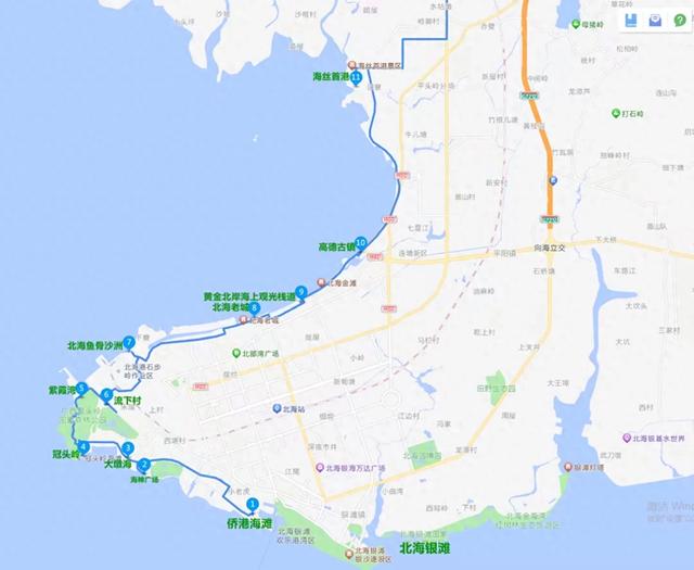 广西广东海南环游（三十三）北海银滩、侨港海滩