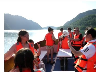 江华涔天河水库：“高峡平湖”引客来