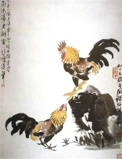 齐白石 徐悲鸿 与装裱匠刘师傅