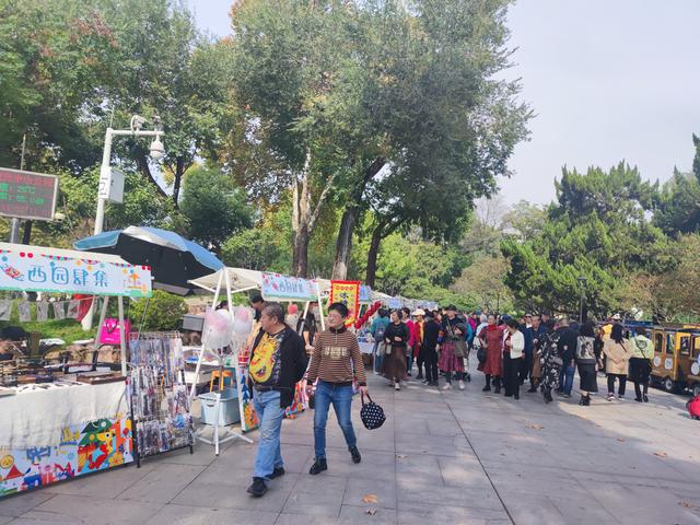 武汉金秋菊展之中山公园特色展