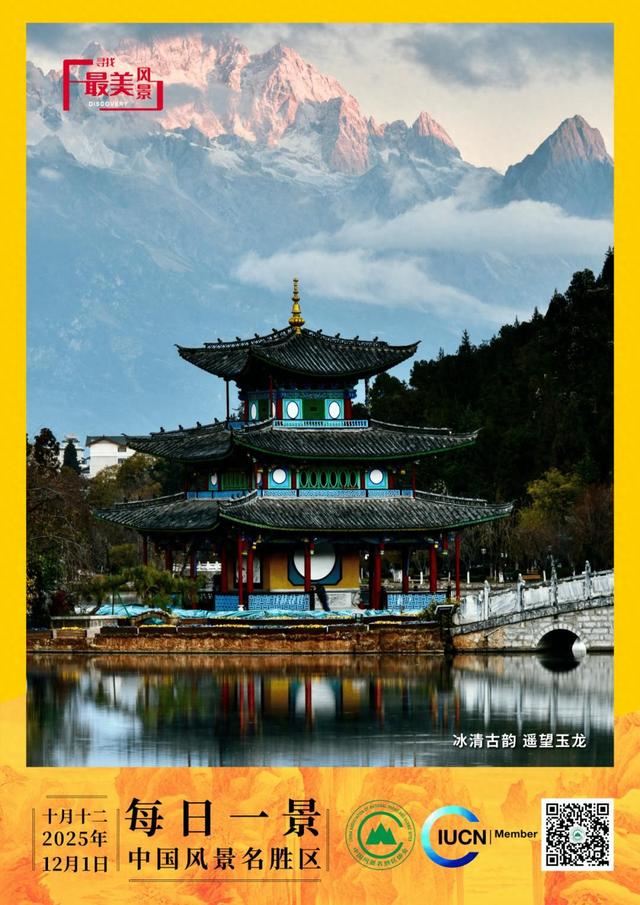 每日一景 | 冰清古韵 遥望玉龙