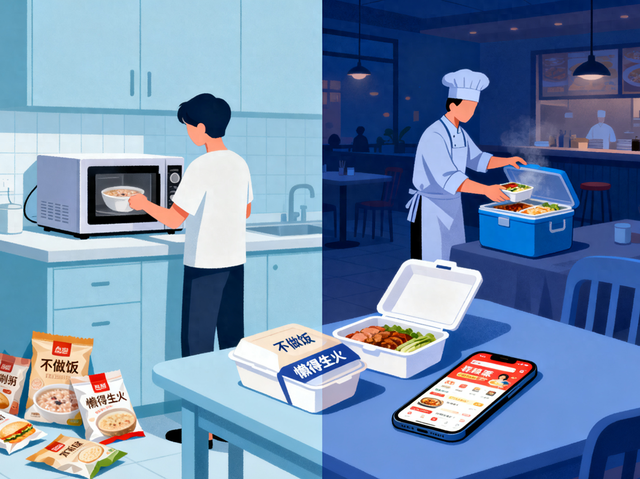 东湖快语｜为什么餐厅和我们一样，都不爱做饭了