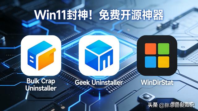磁盘碎片优化（Win11封神Bulk CrapGeekWinDirStat）