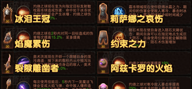 冰火小人游戏攻略（暗黑破坏神不朽法师PVE冰球陨石流）