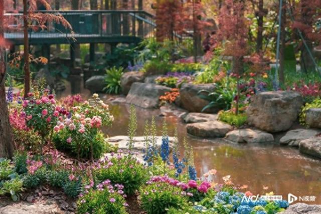 春日广州地铁直达花海，千色繁花勾勒羊城春景