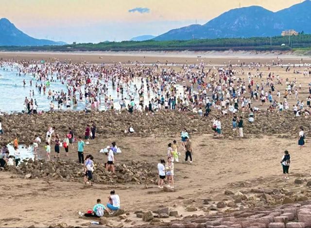 超40万人次！福州新区（长乐区）下沙海滨度假村再度爆火