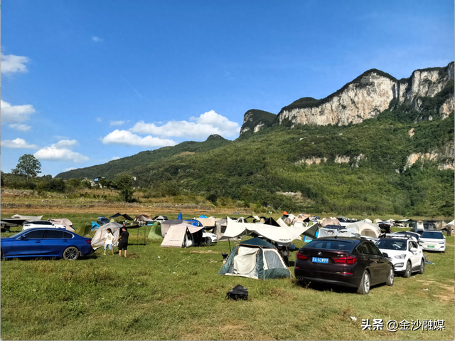 【秋日黔行·养在贵州】国庆露营新体验：化觉乌江畔成热门打卡地